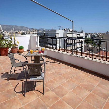 Rooftop Apartment With Great Veranda Athene Buitenkant foto