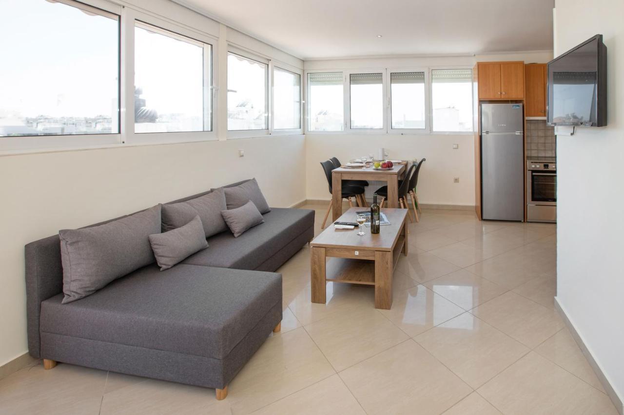 Rooftop Apartment With Great Veranda Athene Buitenkant foto